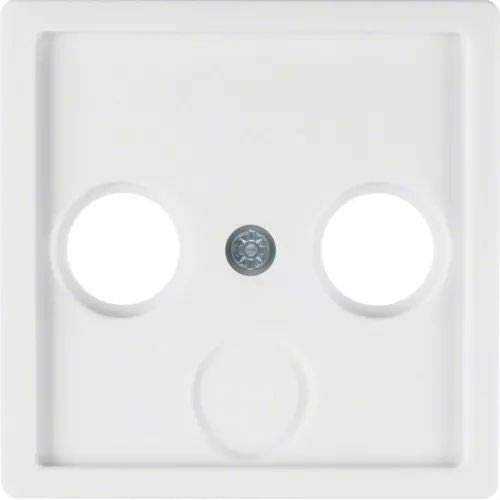 Berker 12036089 Zentralstück für Antennen-Steckdose 2- und 3Loch Q.1/Q.3 polarweiß, samt Mesch Shop Berker 12036089 Zentralstück für Antennen-Steckdose 2- und 3Loch Q.1/Q.3 polarweiß, samt Mesch Shop